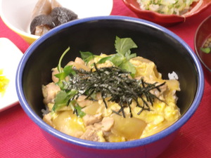 11月2日親子丼.JPG