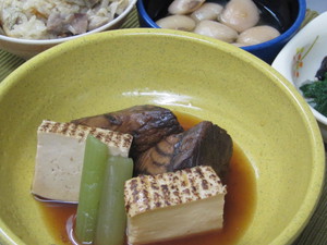 2月12日生節と焼き豆腐の煮物.JPG