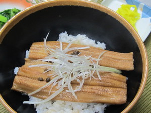 3月27日穴子山椒煮丼.JPG