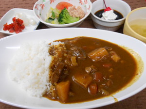 1月28日カレーライス.JPG