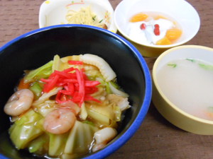 3月10日中華丼.JPG