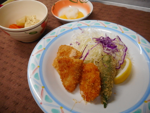 カキフライと白身魚のフライ.JPG