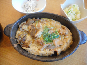 10月16日国産鶏の柳川煮.JPG