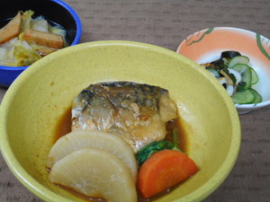 2月28日　鯖と大根の味噌煮.JPG