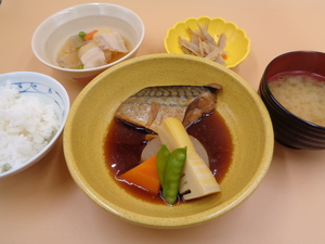 4月27日　鯖と野菜の生姜煮.JPG