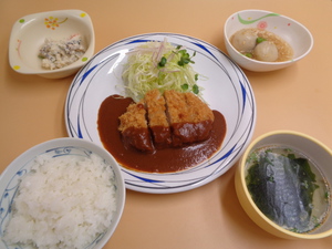 5月20日　ロースかつの特製味噌デミソース.JPG