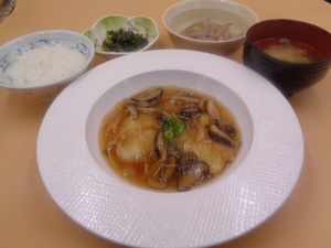 5月27日　カレイのきのこあんかけ.JPG