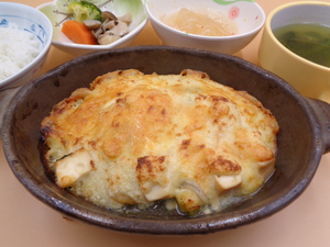 6月17日　豆腐と山芋のチーズ焼き.JPG