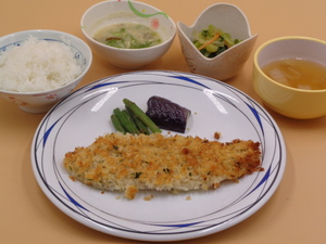 7月19日　舌平目の香味パン粉焼き.JPG