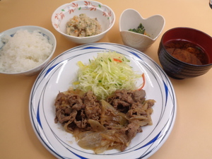 10月21日　彩野菜と牛焼肉.JPG