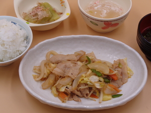 5月20日　新玉葱たっぷり肉野菜炒め.JPG