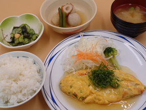 5月3日　桜海老としらすの駿河風オムレツ.JPG