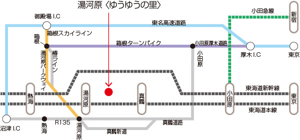 湯河原〈ゆうゆうの里〉案内図-1
